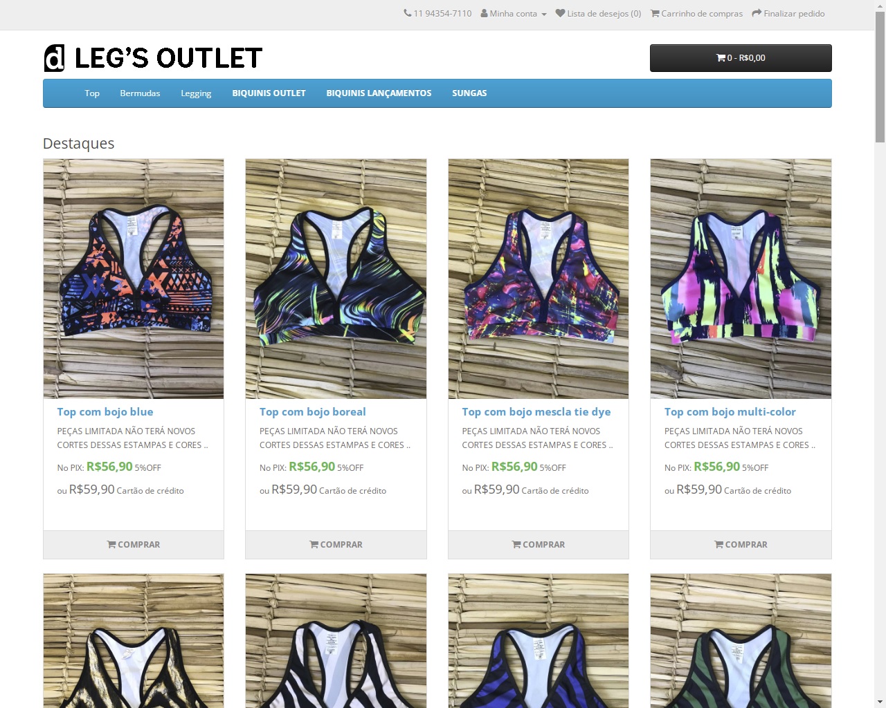 legging E-commerce legging